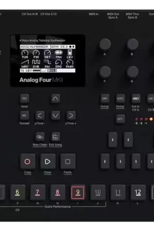 Tout juste arrivé | Elektron Analog Four MK2 Black