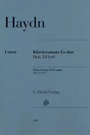 Henle Verlag HAYDN JOSEPH - PIANO SONATA IN Eb MAJOR HOB. XVI:49 - Bonne affaire