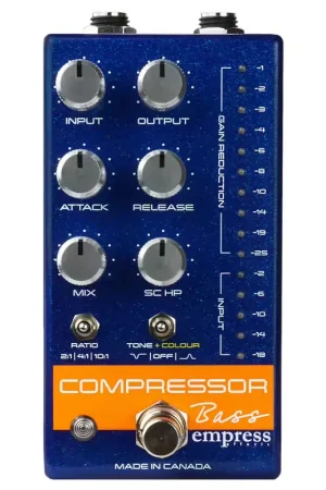 Empress Effects Bass Compressor Blue - Ne manquez pas cette offre