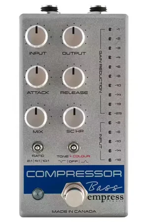 Envoi rapide - Empress Effects Bass Compressor Silver