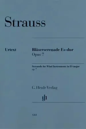 Henle Verlag Strauss Richard - Serenade A Vents En Mi Bemol Majeur Op.7 - Parties Separees | Achetez en ligne