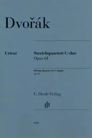 Henle Verlag Dvorak A. - Quatuor A Cordes Op.61 - Parties Separees | Offre spéciale