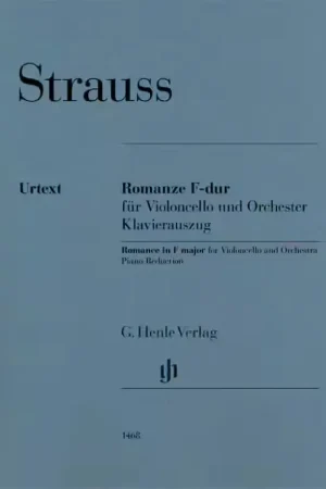 Plus que quelques unités - Henle Verlag Strauss Richard - Romance Fa Majeur - Violoncelle & Piano