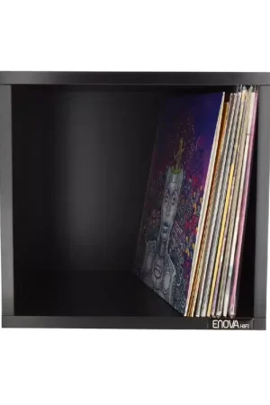 Offre bientôt terminée - Enova Hifi Vinyle Box 120BL Noir