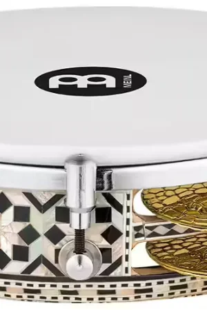 Meinl 8 3/4 Artisan Edition Riq Drum White Pearl Mosaic Royale - Se termine bientôt