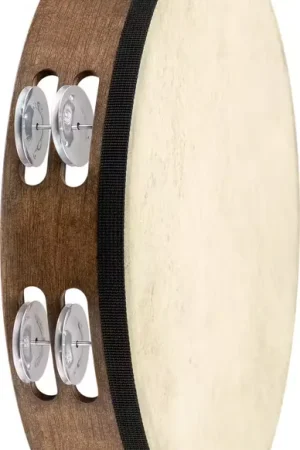 Meinl 12 Tamburello Walnut Brown Goat Skin Aluminum Jingles | Jusqu'à épuisement des stocks