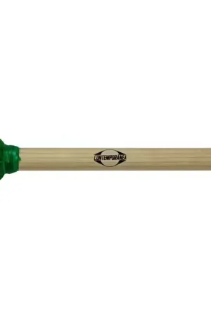 Bientôt épuisé | Contemporanea G-BS02G - Mailloche De Surdo Verte Bois 30CM