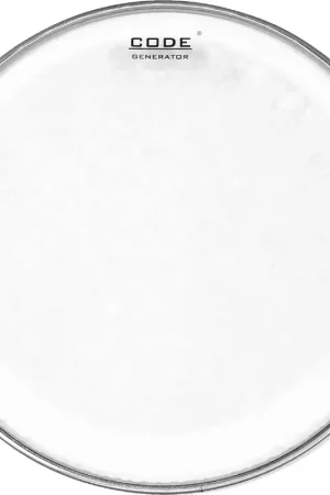 Petit prix | Code Drum Head GENERATOR Transparente 14"