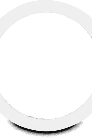 Code Drum Head Port Hole 6" White - Satisfait ou remboursé