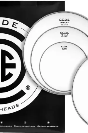 Direct usine | Code Drum Head Tom Pack DNA Sablée Fusion 10/12/14 + CC 14" DNA Sablée