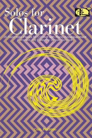 Carl Fischer Schmidt Denise - Solos For Clarinet - Clarinette & Piano - Recommandé