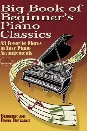 Stock presque épuisé | Dover Big Book Of Beginner's Piano Classics