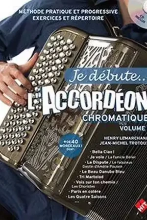 Plébiscité par les clients | Hit Diffusion Je Debute L'accordeon Chromatique Vol.1