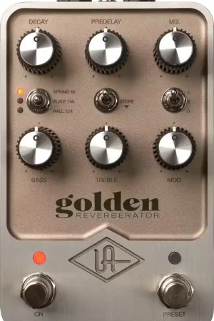Promo exceptionnelle - Universal Audio UAFX Golden Reverberator