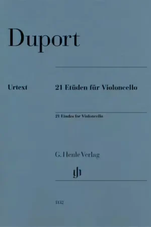 Henle Verlag Duport JEAN-louis - 21 Etudes Pour Violoncelle | Commandez en ligne