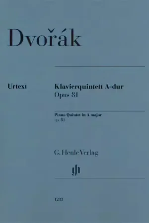 Henle Verlag Dvorak A. - Piano Quintet Op.81 | Best-seller