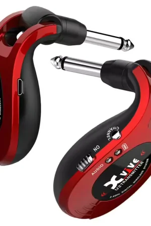 Haute qualité - X-vive WIRELESS GUITAR SYSTEM ~ METALLIC RED