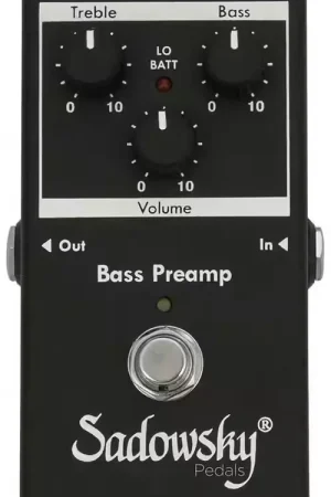 Réduction | Sadowsky Guitars Bass Preamp