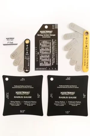 Dernier arrivage | Musicnomad MN604 Kit de Cale pour Reglage Set de 6