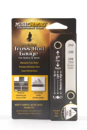 Promotion - Musicnomad MN600 Cale de Precision pour Ajustement Truss Rod Mediator C
