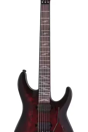 Schecter Omen 6 Elite Fr Black Cherry Burst - Prix usine