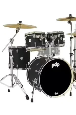 PDP By DW Concept Maple Finish Ply CM4 Kit 20" Satin Black - Commandez maintenant