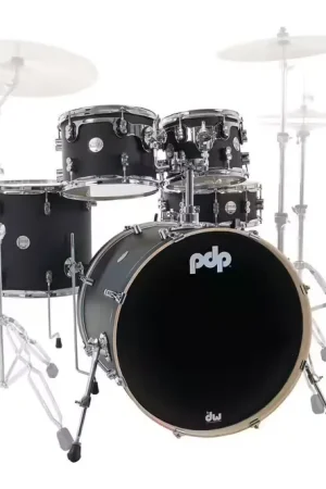 Promo exceptionnelle | PDP By DW Concept Maple Finish Ply CM5 Kit 22" Satin Black