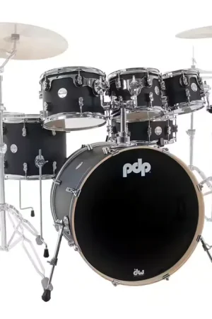 Retour gratuit | PDP By DW Concept Maple Finish Ply CM7 Kit 22" Satin Black