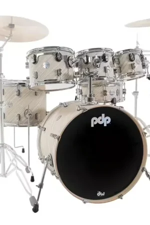Expédition immédiate | PDP By DW Concept Maple Finish Ply CM7 Kit 22" Twisted Ivory