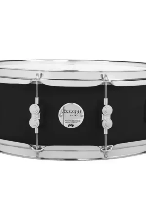 Commandez dès maintenant | PDP By DW Concept Maple Finish Ply 14X5,5 Satin Black PDCM5514SSBK