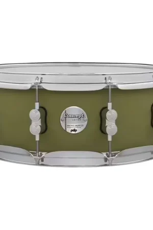 PDP By DW Concept Maple Finish Ply 14X5,5 Satin Olive PDCM5514SSSO - Livraison express