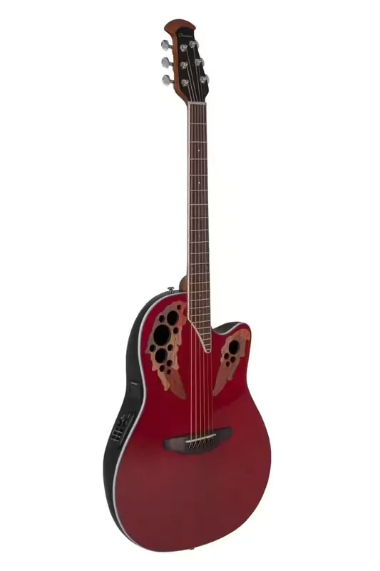 Liquidation | Ovation Celebrity Elite Super Shallow Cutaway Ruby Red CE48-RR-G