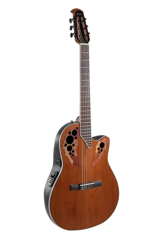 Haute qualité | Ovation Classique Celebrity Ms Classic Nylon Naturel Brillant CE44C-4A-G