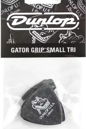 Expédition immédiate | Jim Dunlop 6 x 1,00mm Gator Grip Small Triangle