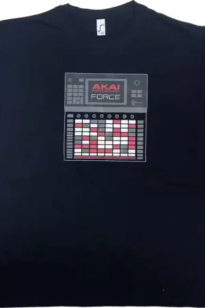 Affaire à saisir - Akai "M" T-Shirt Noir Akai Professional Force