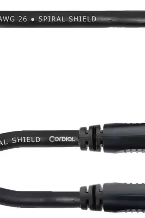 Livraison rapide | Cordial Câble Y Bretelle Mini-jack Stéréo Coudé / 2 RCA 1 M