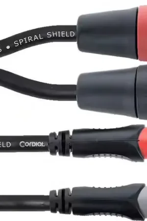 Qualité supérieure | Cordial Câble Audio Double XLR Mâle / RCA 1 M