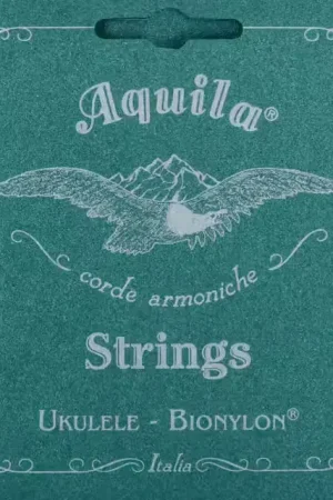 Aquila Bionylon Jeu Ukulélé Concert Gcea Sol Grave Fil | Déstockage