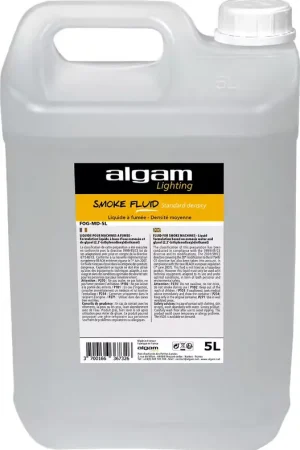 Offre exceptionnelle - Algam Lighting Liquide à Fumée Moyenne Densité 5L