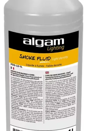 Algam Lighting Liquide à Fumée Faible Densité 1L - Achetez dès maintenant
