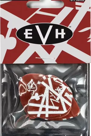Prix usine - Jim Dunlop 6 x Evh Shark Guitar Max Grip