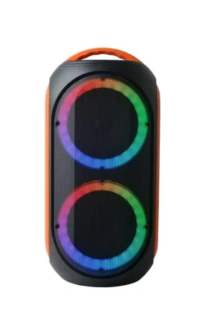 Best-seller - Power Acoustics Sonorisation Gozik LED Orange - Sono Portable LED
