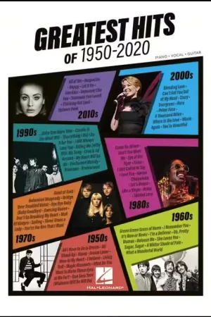 En stock - Hal Leonard Greatest Hits Of 1950-2020