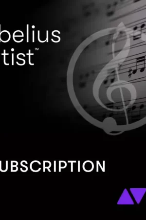 Avid Sibelius Artist Subscription 1Y - Économisez maintenant