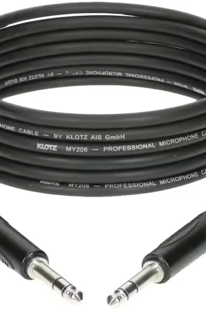 Prix cassé - Klotz Cable Audio Pro 15M Jack TRS Neutrik
