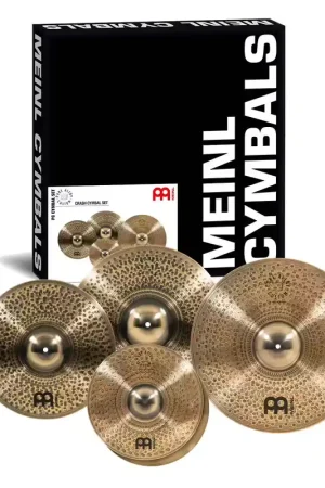 Coup de cœur - Meinl Pack Cymbales Pure Alloy Custom 14 + 16 + 18 + 20