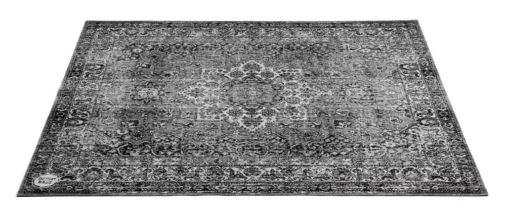 Produit phare | Drum N Base Tapis Vintage Persian 1.85 X 1.60M Antidérapant - Grey