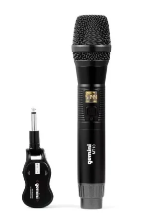 Gemini GMU-M100 - Uhf Simple Main + Rcepteur Pile - Satisfait ou remboursé