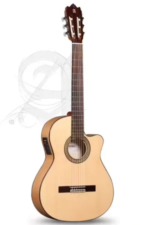 Alhambra Etude 3F Cw E1 Flamenco + 9738 25mm Housse | Nouveau lancement