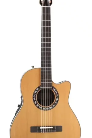 Ovation Classique Classic Nylon Legend Mid Cutaway Natural 1773AX-4-G - Fin de série